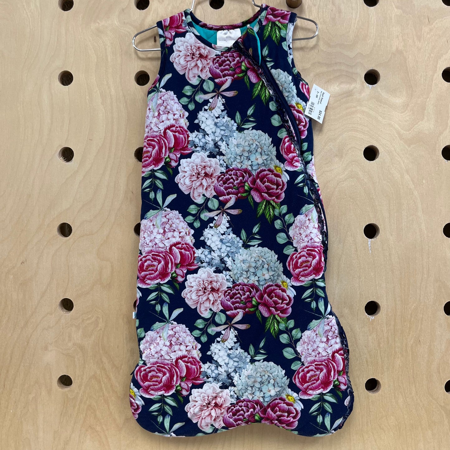 Blue Floral Sleep Blanket