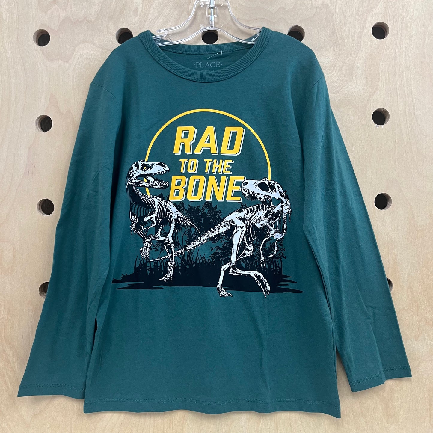 Rad Bone Green Dino Long Sleeve