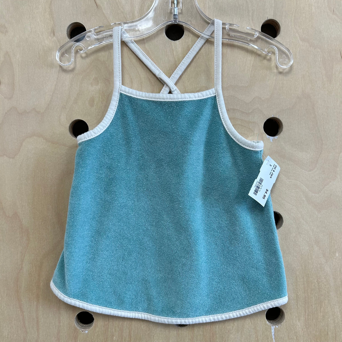 Teal Terry Tank