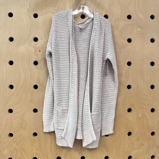 Cream Open Cardigan