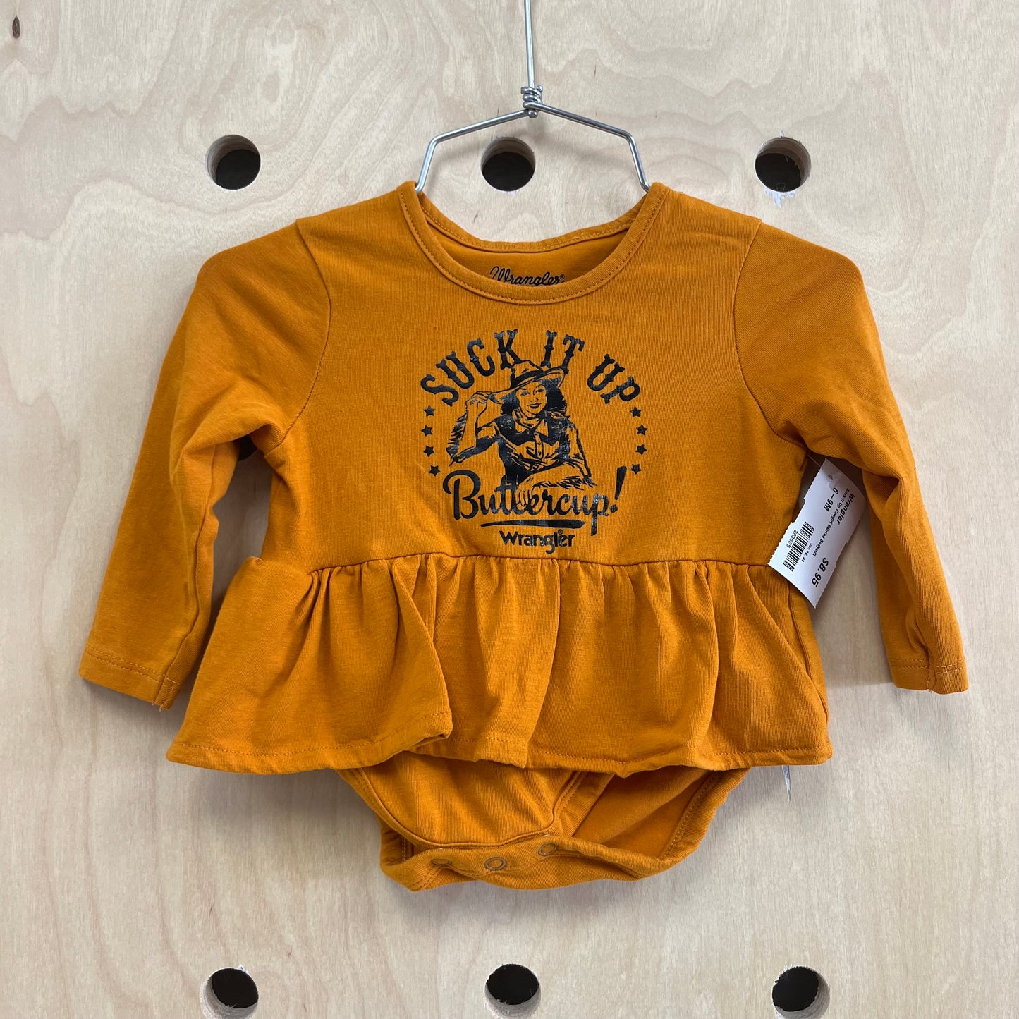 Suck It Up Cowgirl Skirted Bodysuit