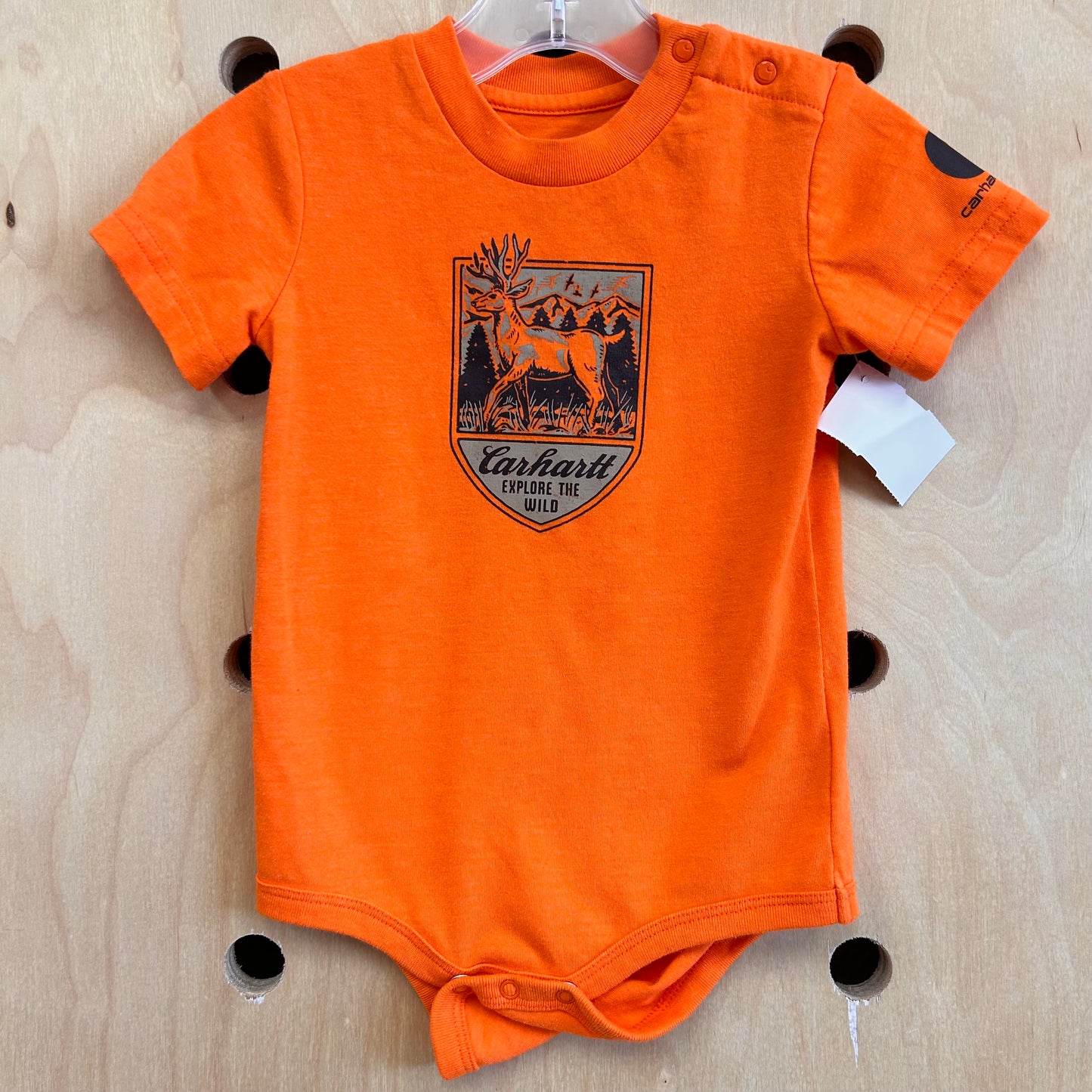 Orange Deer Bodysuit