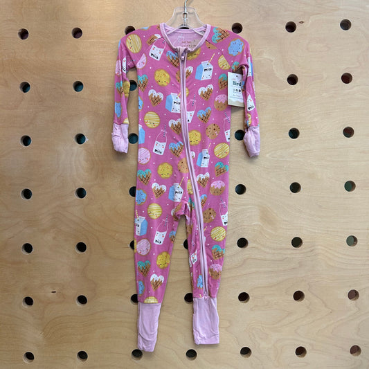 Pink Bamboo Treats/Milk Zippy