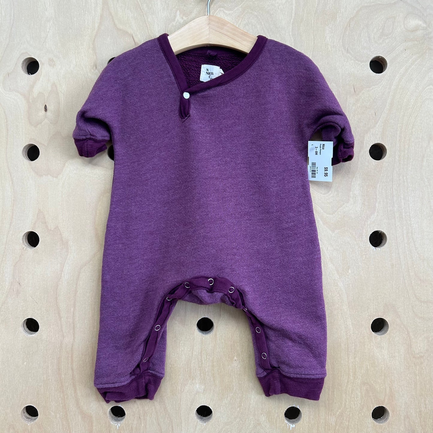 Purple Romper