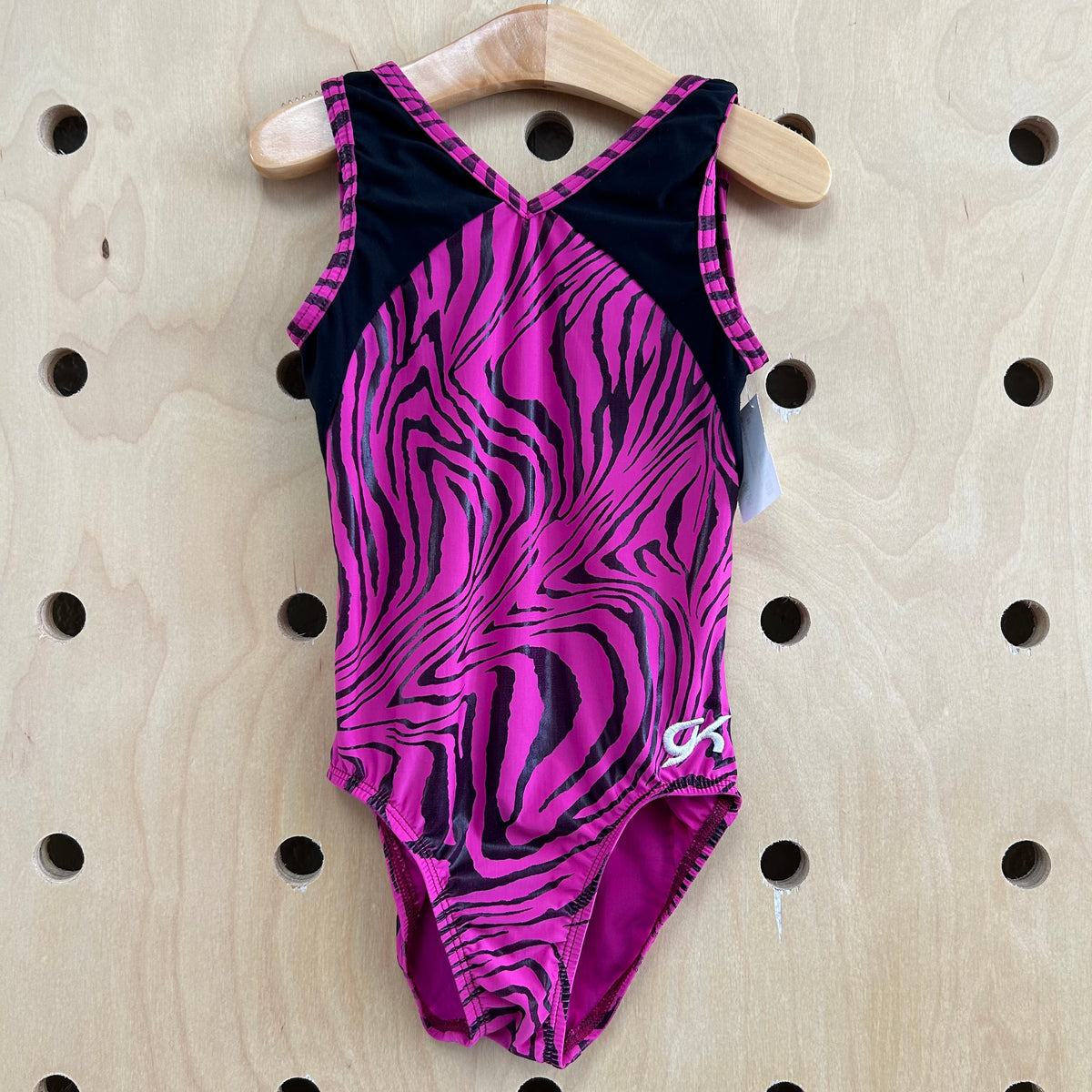 Hot Pink & Black Zebra Leotard