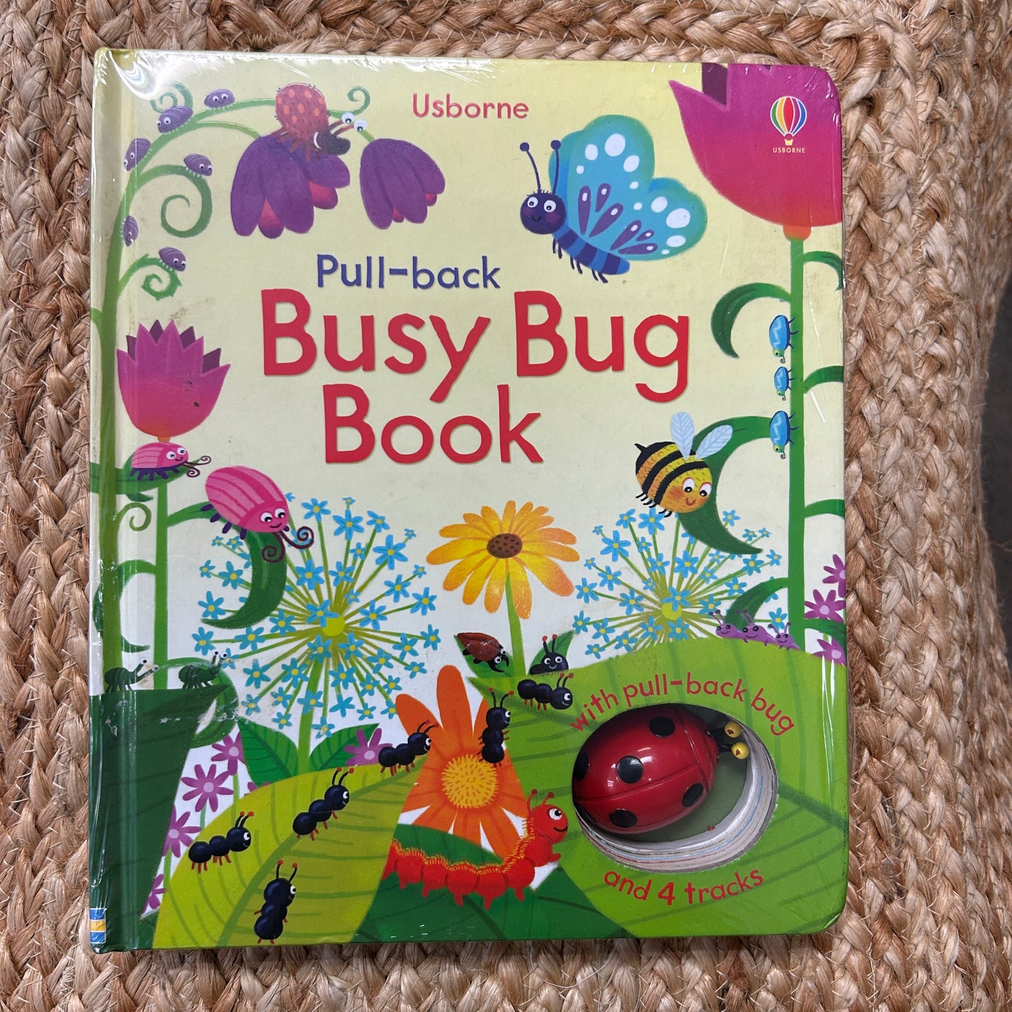 Pull-Back Busy Bug Book