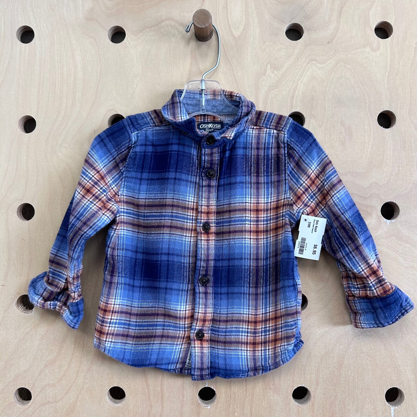 Blue Plaid Flannel