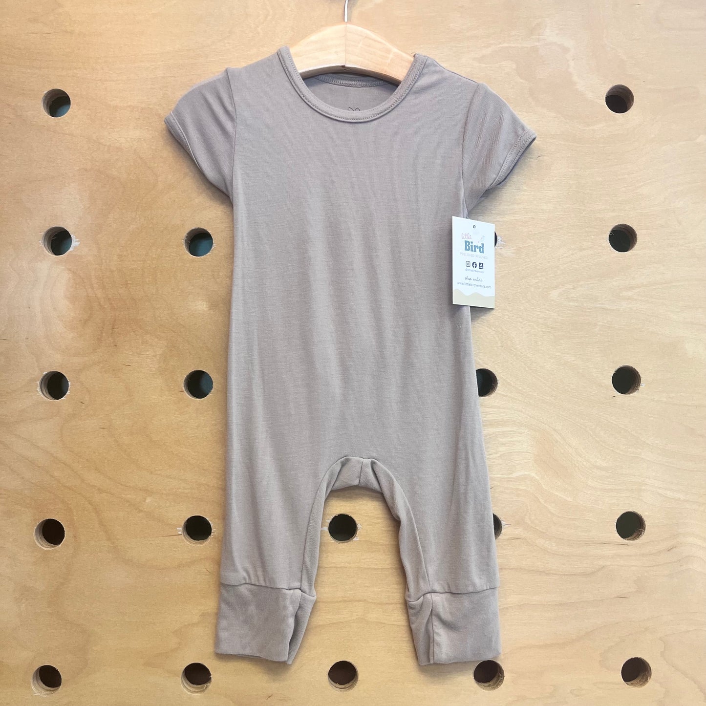 Beige Bamboo Romper
