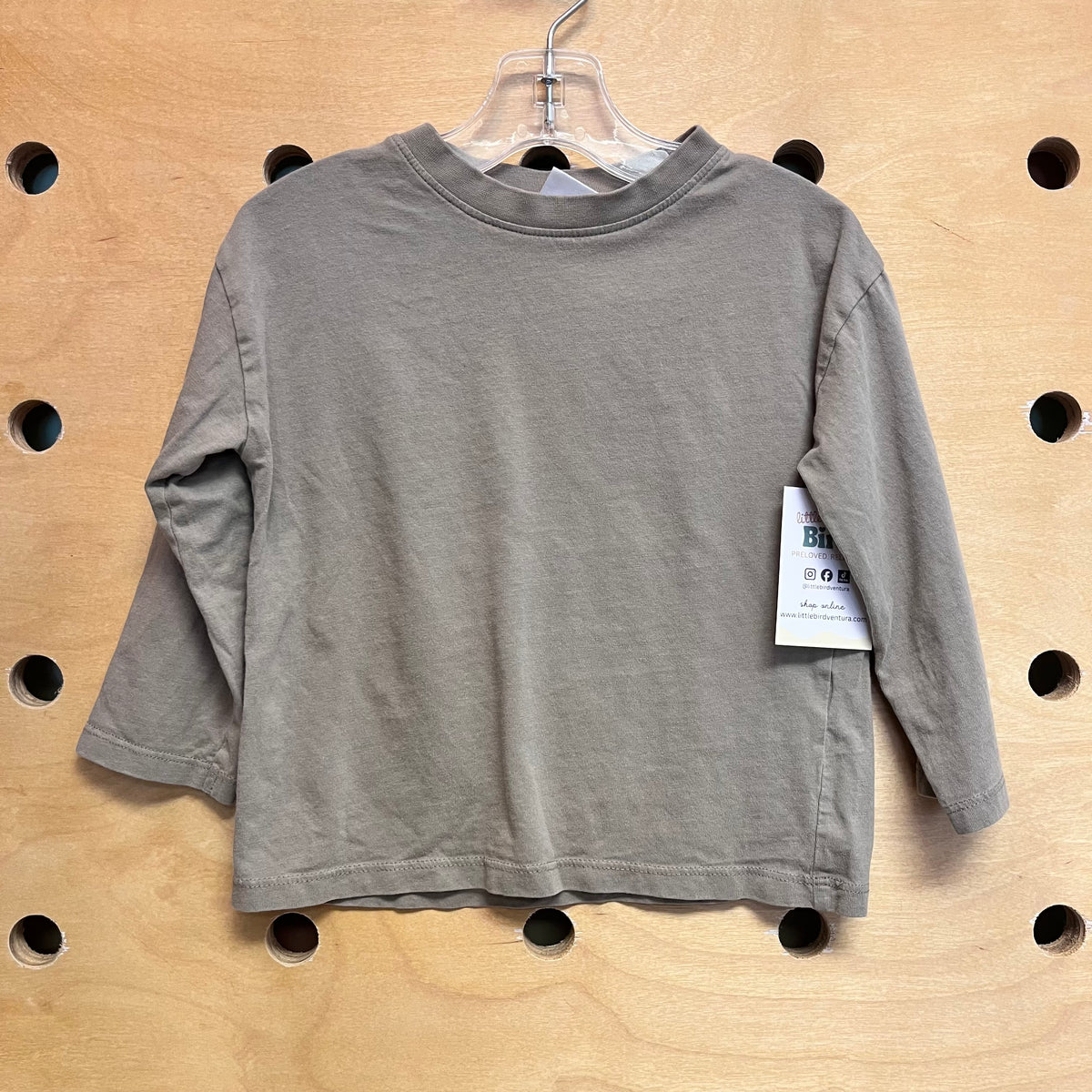 Taupe Long Sleeve Shirt