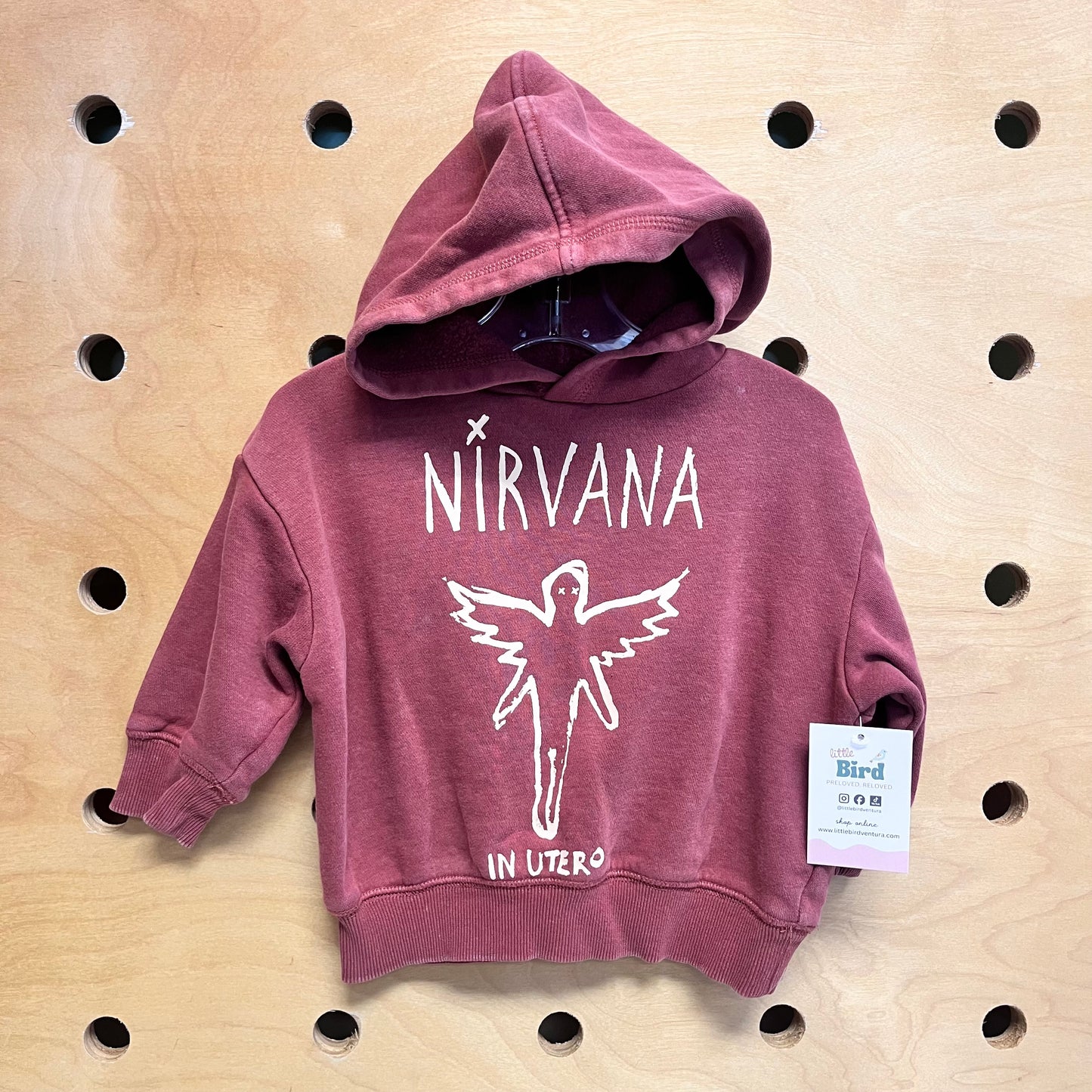 Dusty Pink Nirvana Sweatshirt