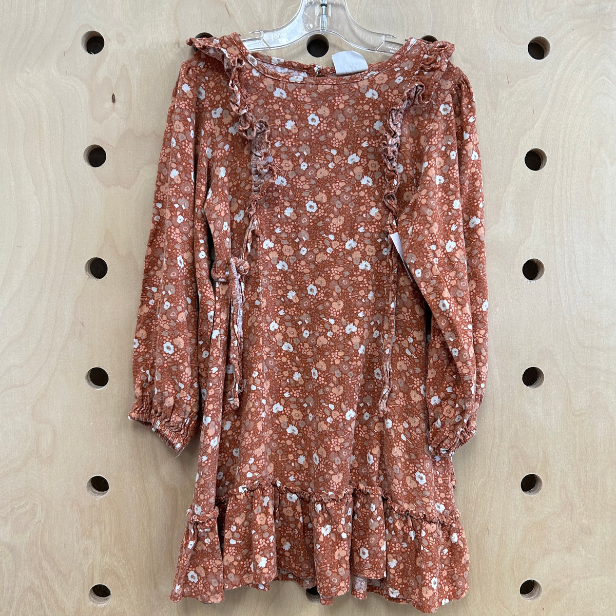 Terracotta Floral Dress
