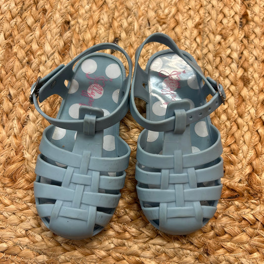 Blue Jelly Sandals