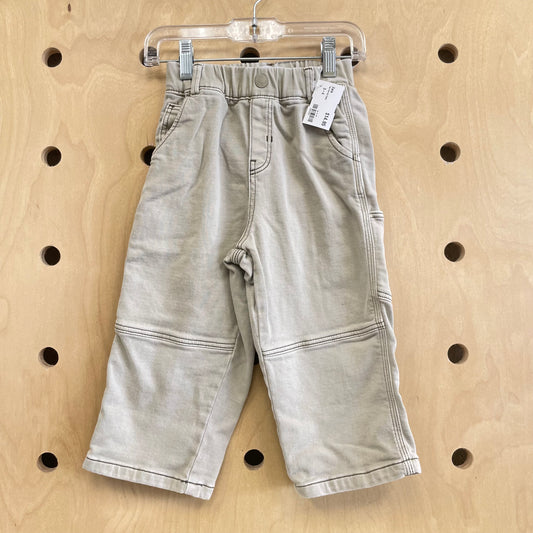 Tan Pull On Pants