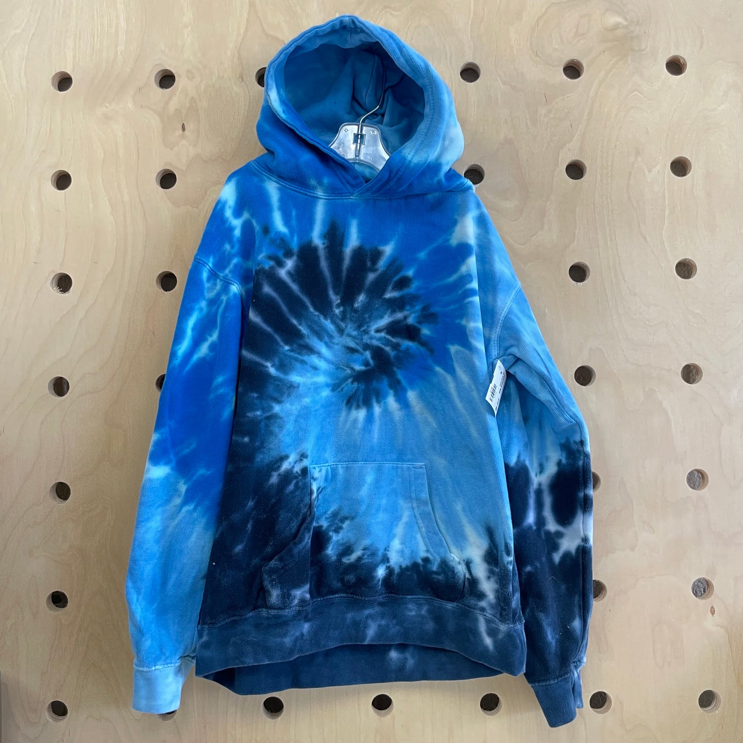 Blue Tie Dye Hoodie