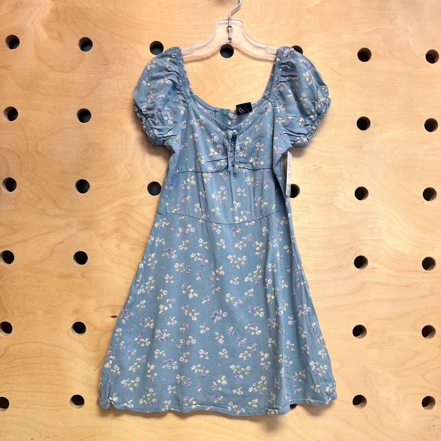 Blue/Purple Floral Dress