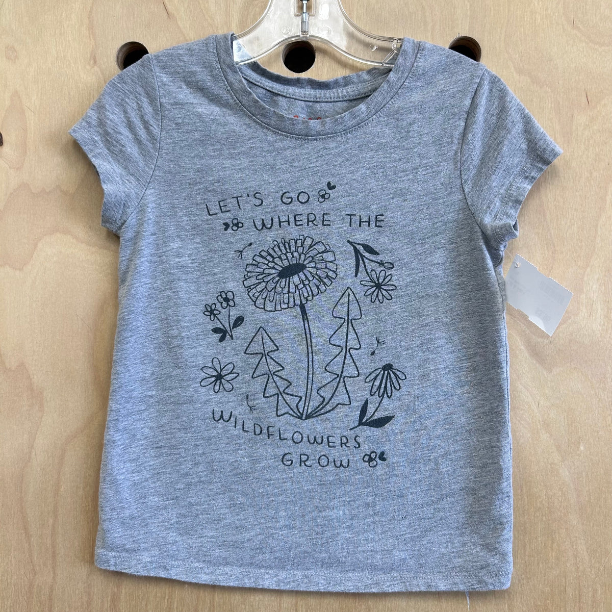 Grey Wildflowers Tee