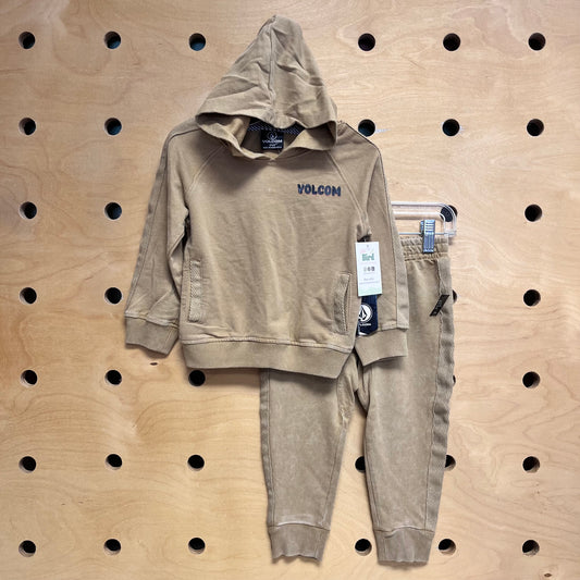 Tan Logo Hoodie & Joggers NEW!