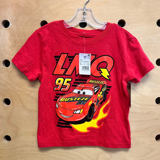 Red Lightning McQueen Tee NEW!
