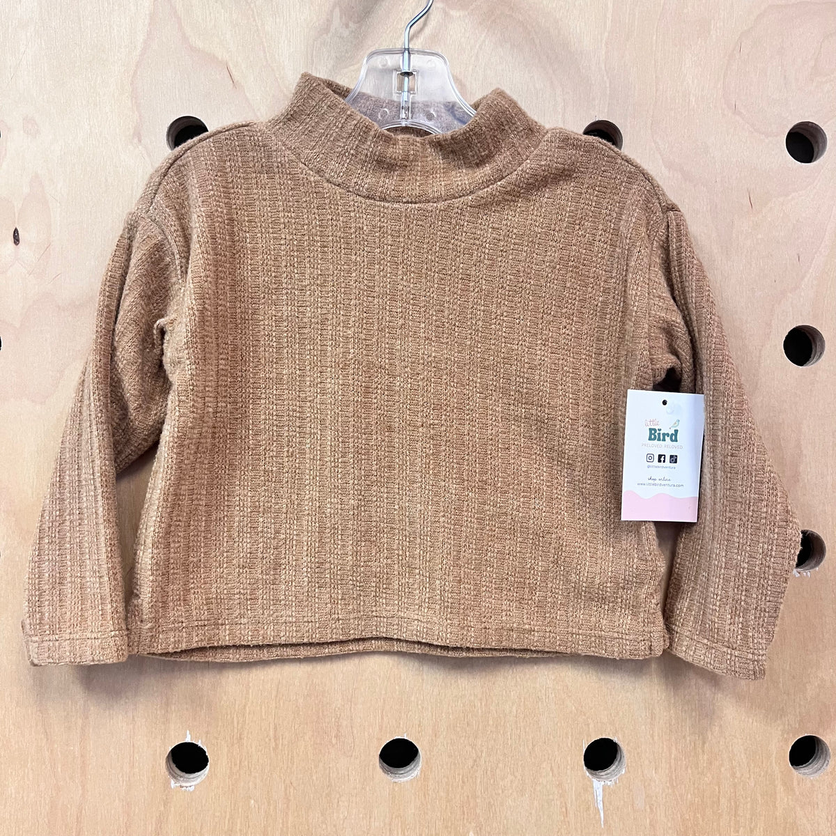 Brown Turtleneck LS