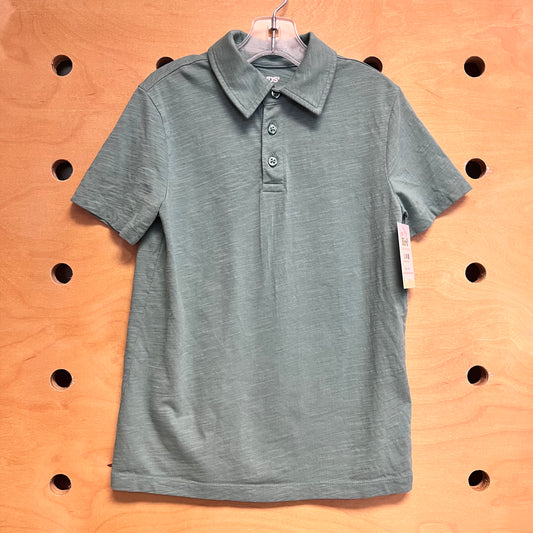 Blue Short Sleeve Polo