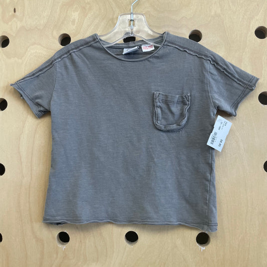 Grey Pocket Tee