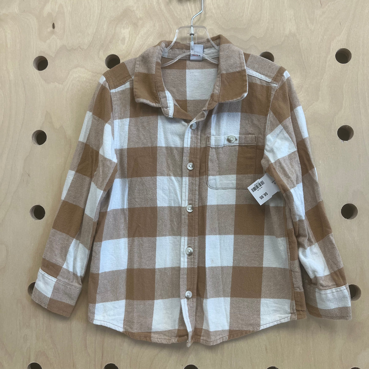Tan Plaid Flannel