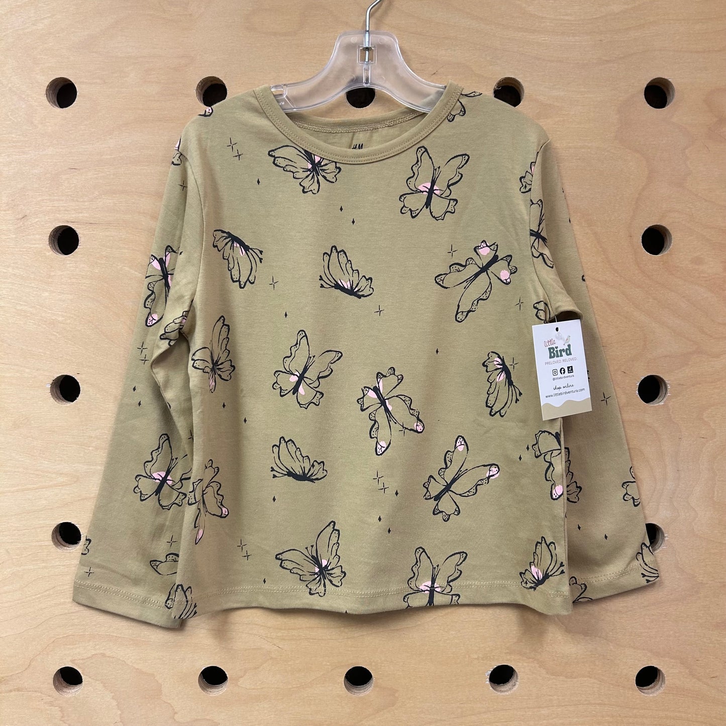 Golden Butterfly Long Sleeve