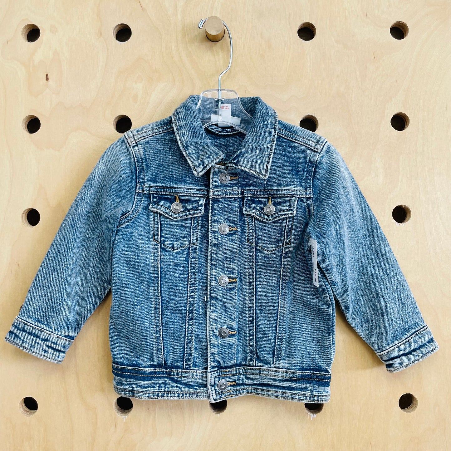 Love Always Embroidered Denim Jacket
