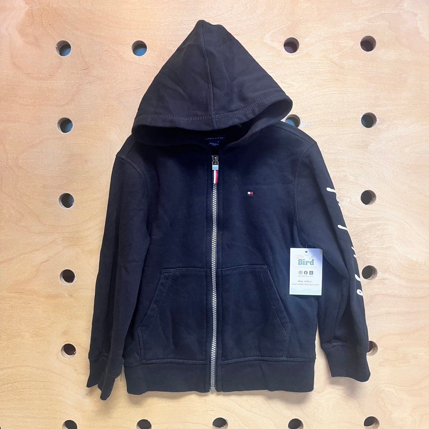Black Zip Hoodie