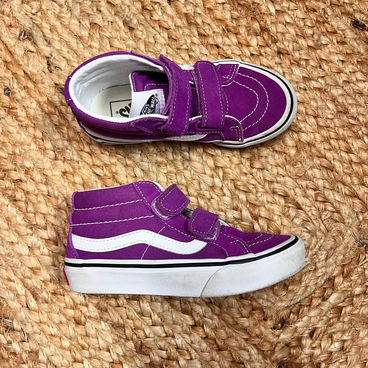 Purple Mid-SK8 V Shoes