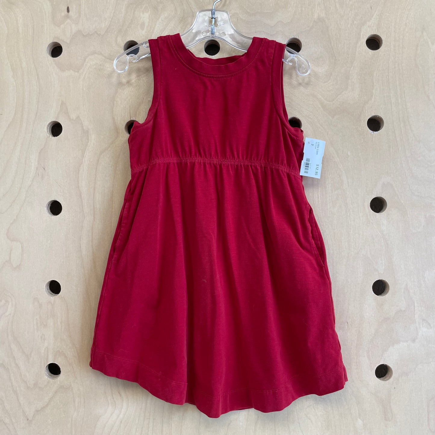 Organic Red Dress