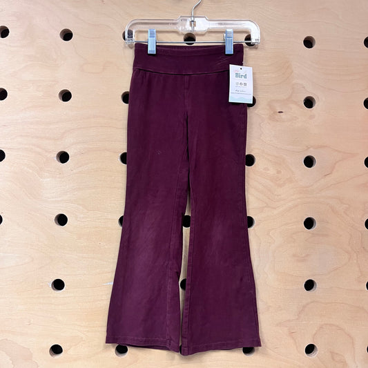 Maroon Flare Leggings