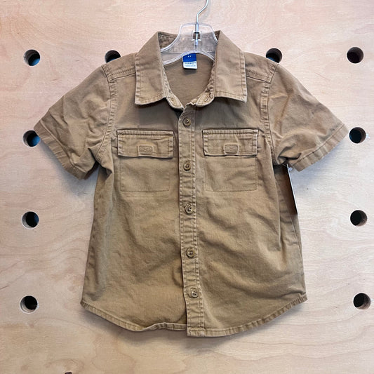 Brown Button Up