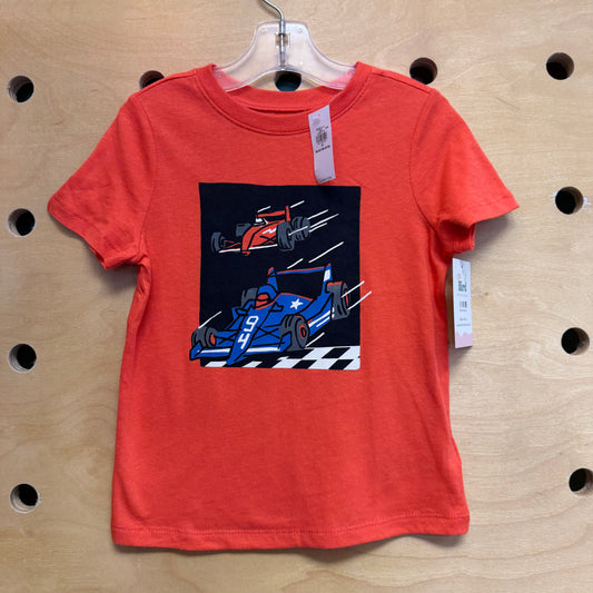 Red Race Car Tee NEW!!