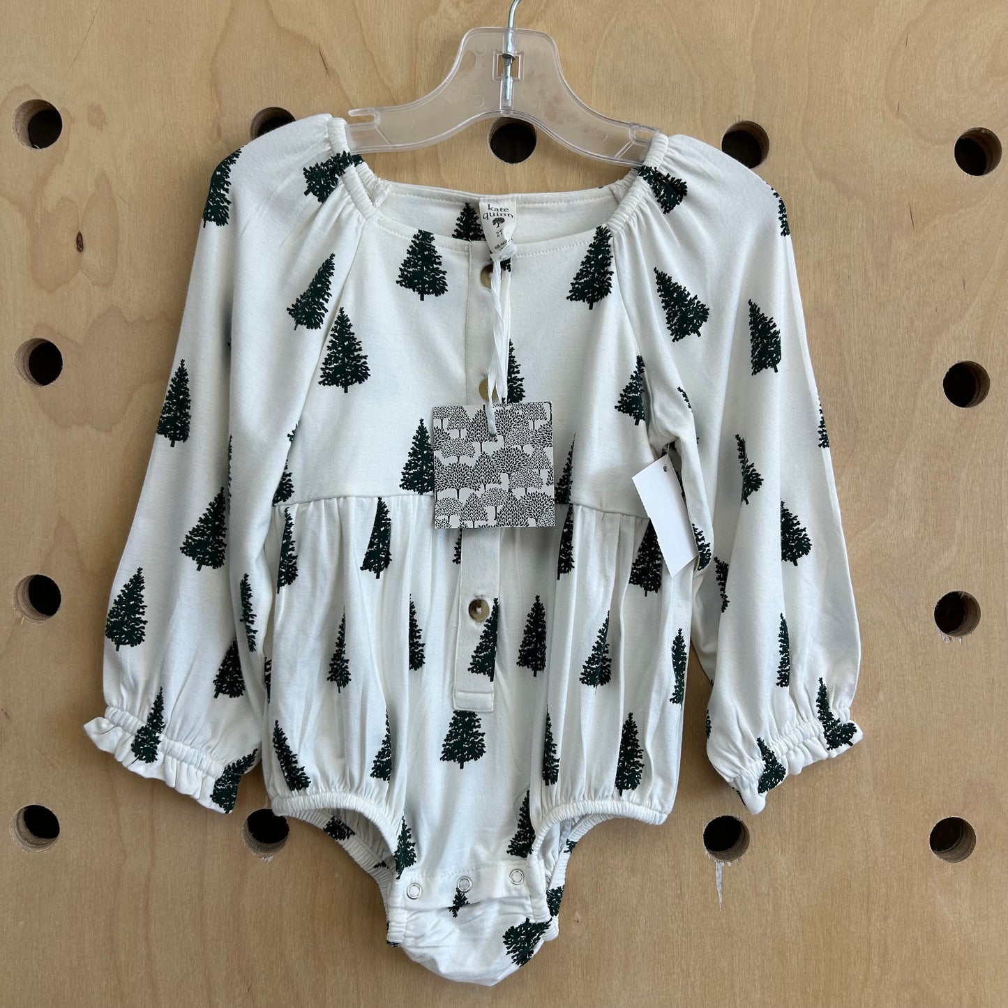 Organic Holiday Tree Romper NEW!