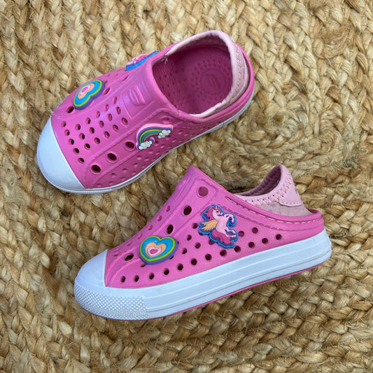 Pink Foamies Slip-Ons