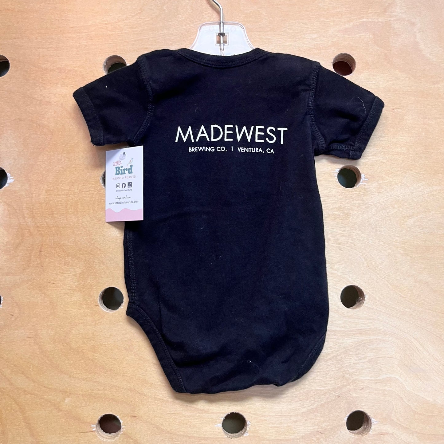 Black 'Brewed In Ventura' Bodysuit
