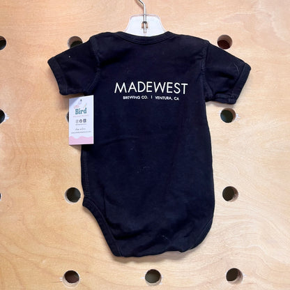 Black 'Brewed In Ventura' Bodysuit