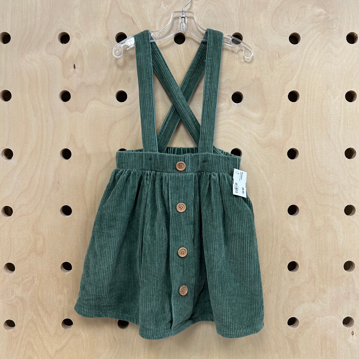 Green Cord Jumper