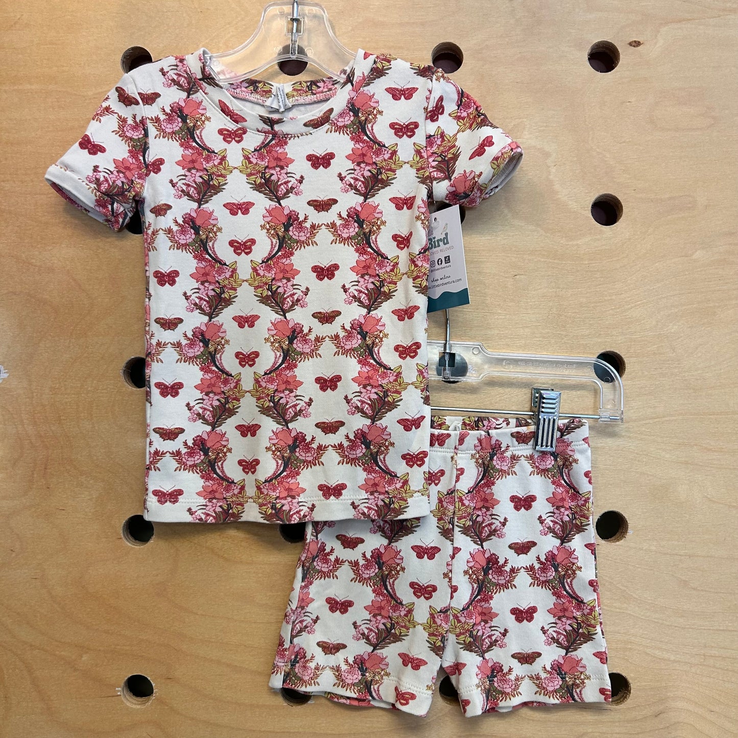 Organic Floral Butterflies Pajamas