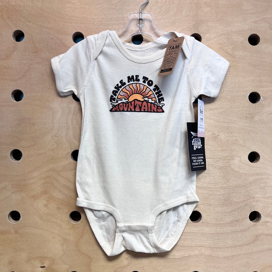 Cream Mountains Bodysuit NEW!