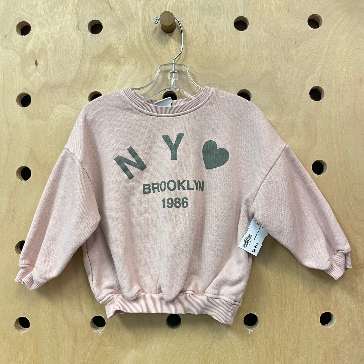 Pink Brooklyn NYC Sweatshirt