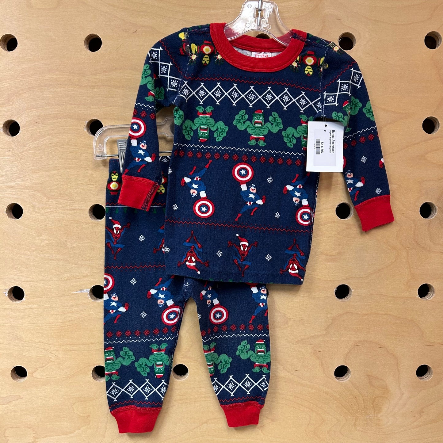 Organic Superhero Pajamas
