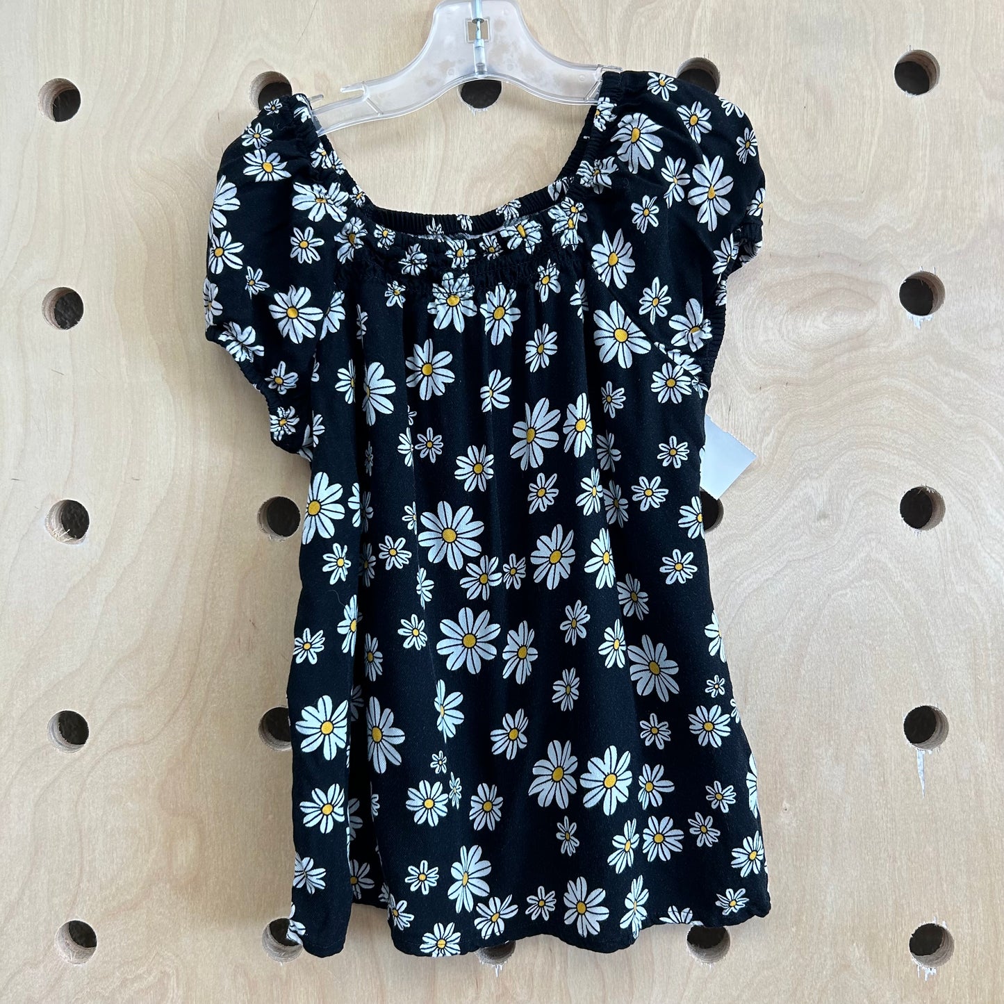 Black Daisy Top