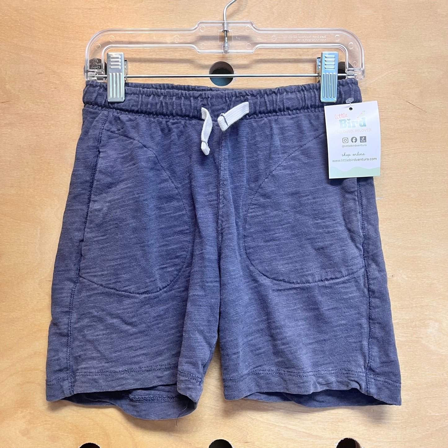 Navy Drawstring Shorts