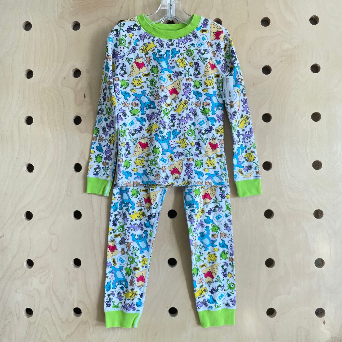 Lime Green Monsters Inc Pajamas