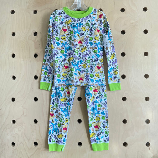 Lime Green Monsters Inc Pajamas