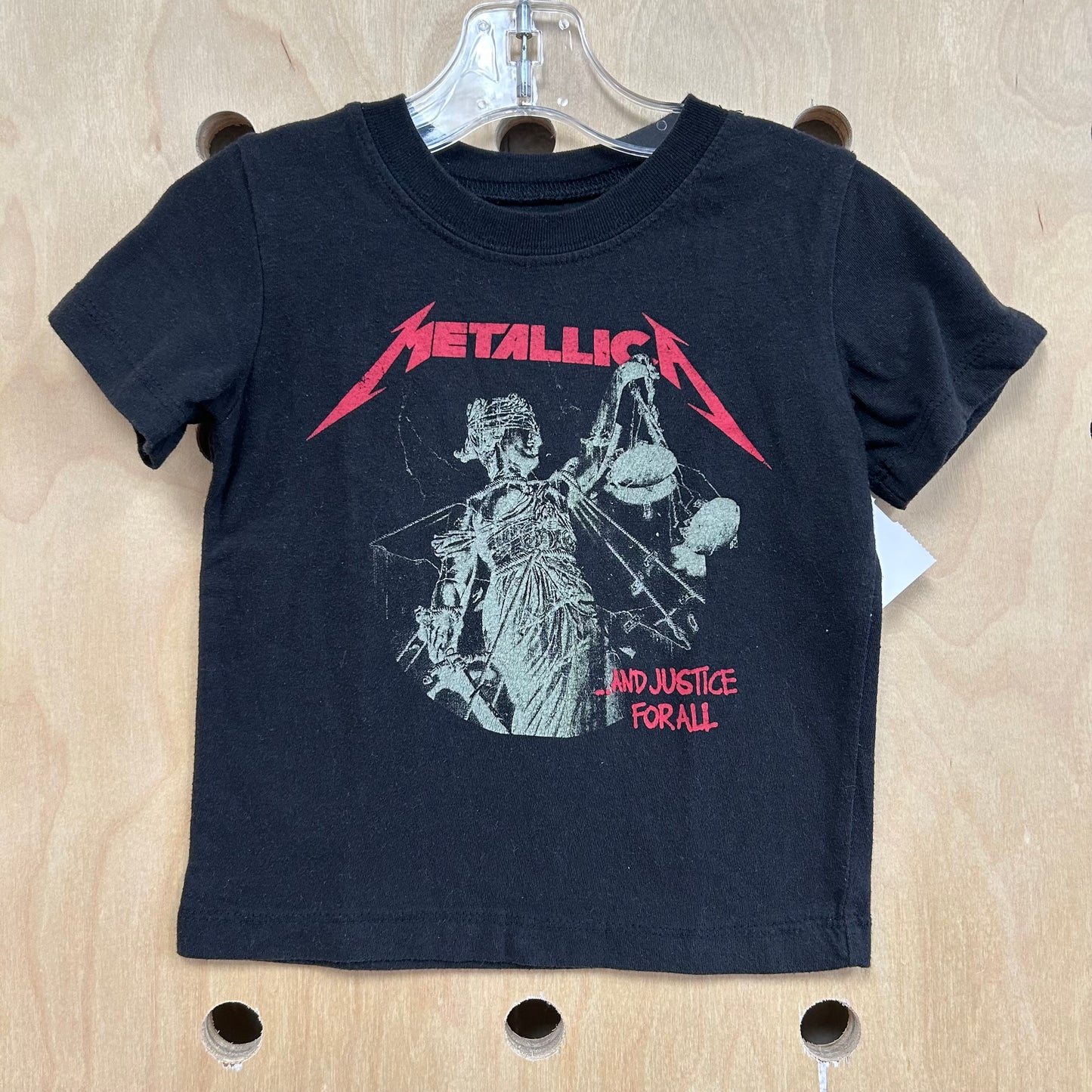 Black Metallica Band Tee