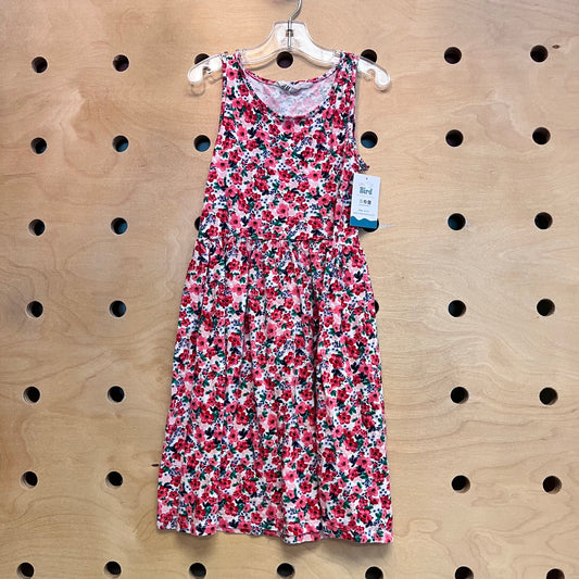 Red Floral Dress