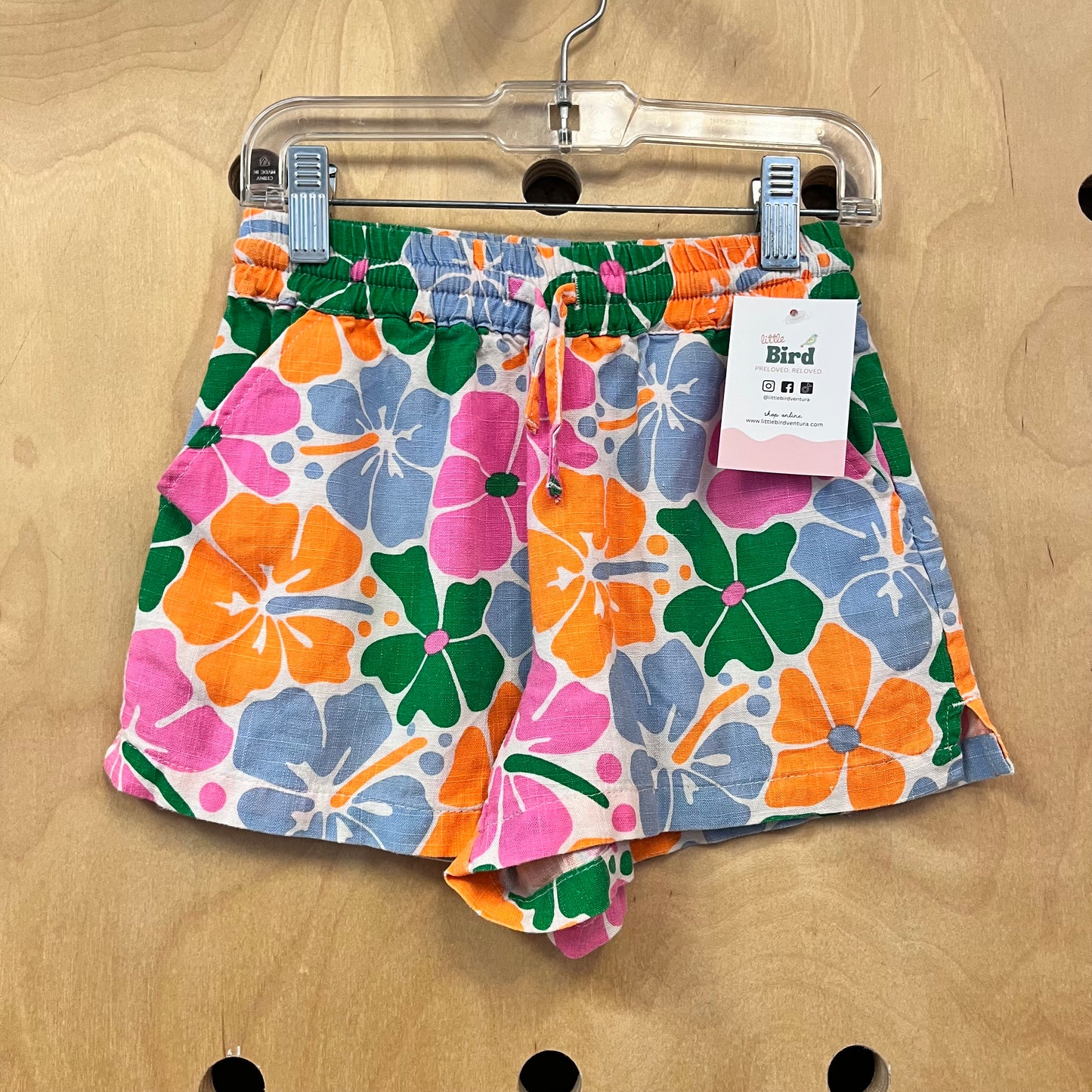 Colorful Hibiscus Shorts